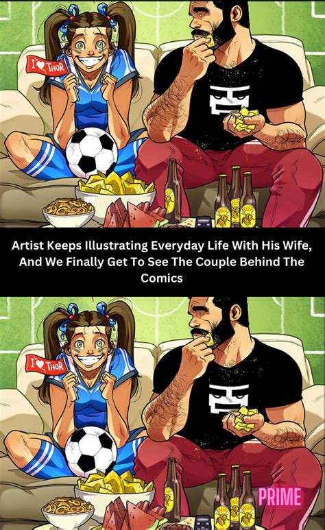 Artist Keeps Illustrating Everyday Life With His Wife, And We .